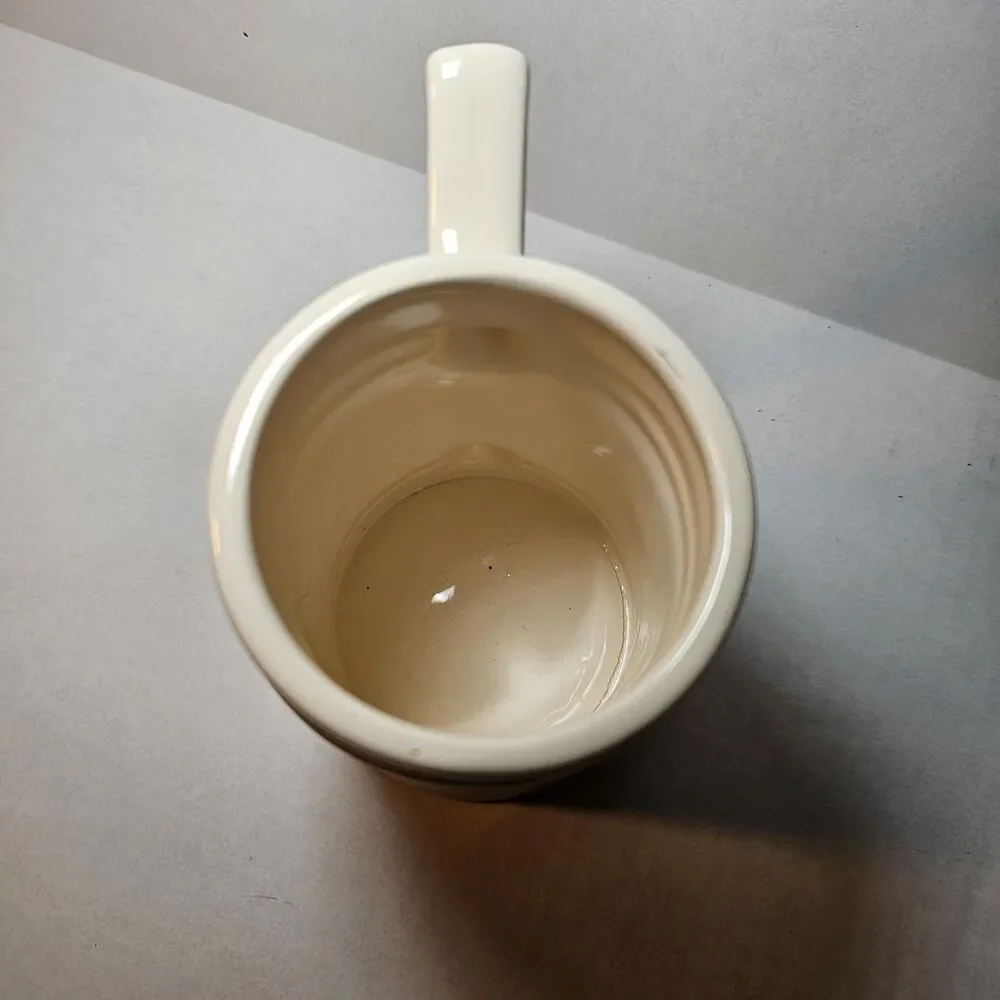 Vintage Lewis Bros Cream Colored Mug Stein Beer
